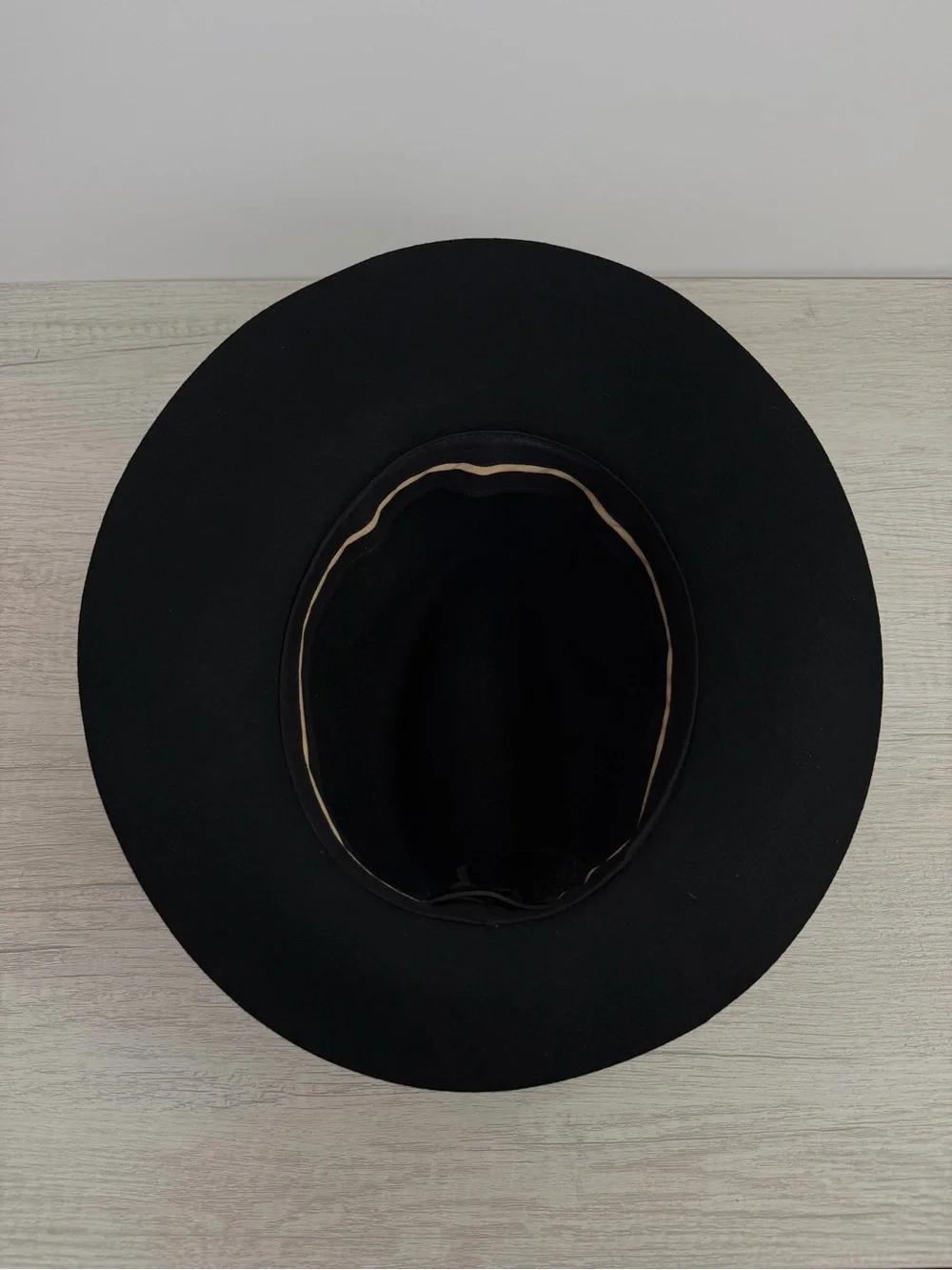 Rag & Bone Floppy Brim Wool Fedora Hat – Black